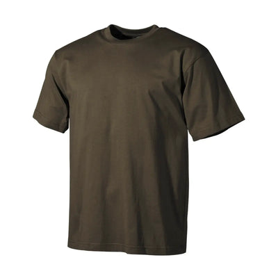 MFH® US T-Shirt, halbarm, 170 g/m² auf weißem Hintergrund.