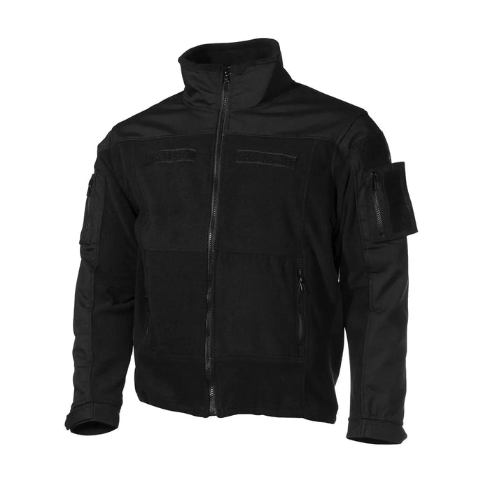 MFH® Combat - Deine modische und robuste Fleece-Jacke mit mehreren Taschen und einem YKK-Reißverschluss vorne.