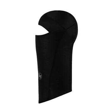 Gesichts- und Halsschutz aus schwarzem Neopren mit Scharnier-Sturmhauben-Design von Buff® ThermoNet® zum Schutz vor kaltem Wetter.
