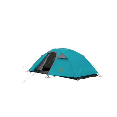 Blaues Grand Canyon® Apex 1 Campingzelt isoliert auf weißem Hintergrund.