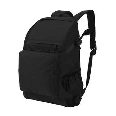 Helikon-Tex® Bail Out Bag Backpack® mit mehreren Fächern auf weißem Hintergrund.