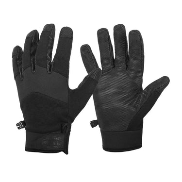 Ein Paar Helikon-Tex® Impact Duty Winter MK2 Handschuhe mit Thinsulate-Fütterung auf weißem Hintergrund.