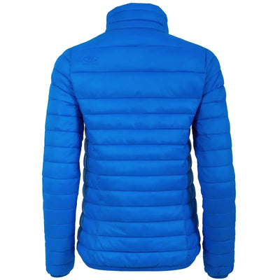 Gesteppte Steppjacke „Fara“ von Highlander®, von hinten gesehen, mit TECLOFT-Isolierung.