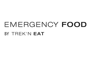 Logo für Notnahrung, Marke Trek'n Eat, minimalistisches Design.