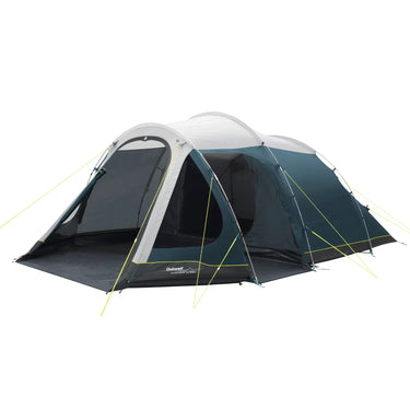 Geräumiges Outwell® 5-Personen-Zelt – Earth 5-Kuppelzelt mit verlängerter Markise und Abspannleinen für Outdoor-Camping.
