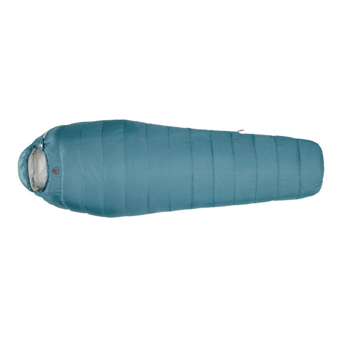 Robens® Schlafsack Gully 600 -5°C blauer Mumienschlafsack isoliert auf weißem Hintergrund.