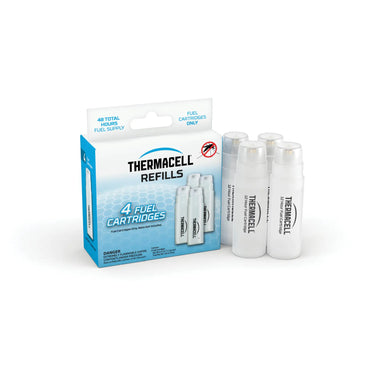 Eine Packung ThermaCELL® C4 Mückenschutz-Tankpatronen-Nachfüllpackungen.